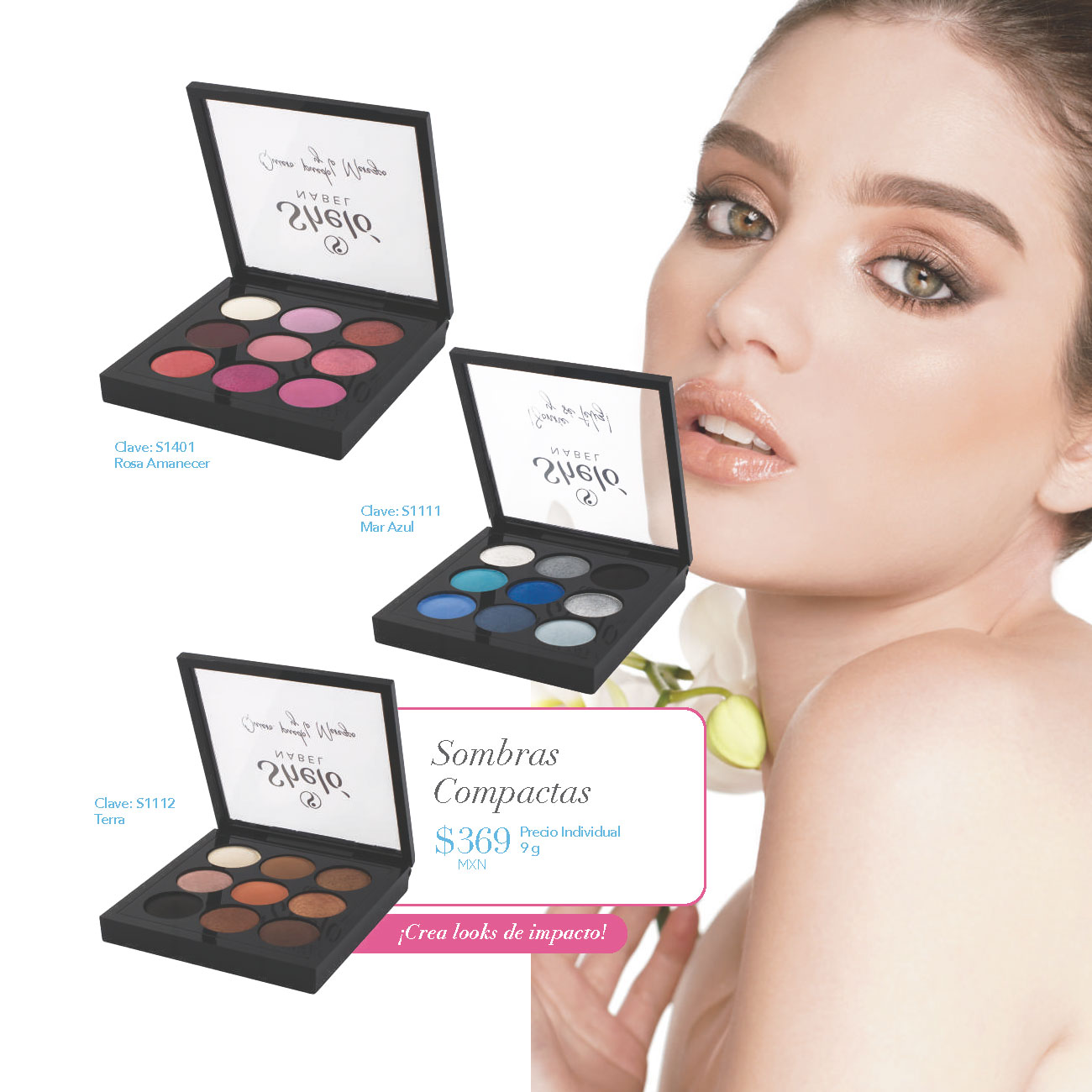 Sombras Compactas ¡Crea looks de impacto!