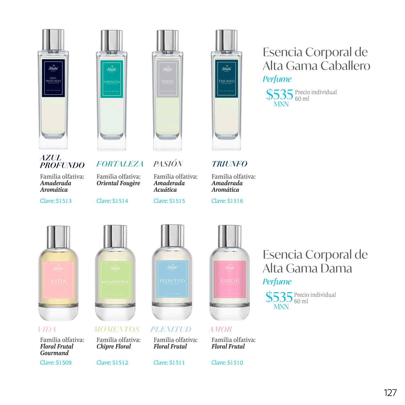 Esencia Corporal de Alta Gama Caballero AZUL PROFUNDO,  FORTALEZA,  Pasión,  TRIUNFO. Esencia Corporal de Alta Gama Dama.  Esencias Corporales